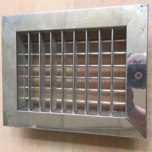 不銹鋼雙層百葉風(fēng)口
